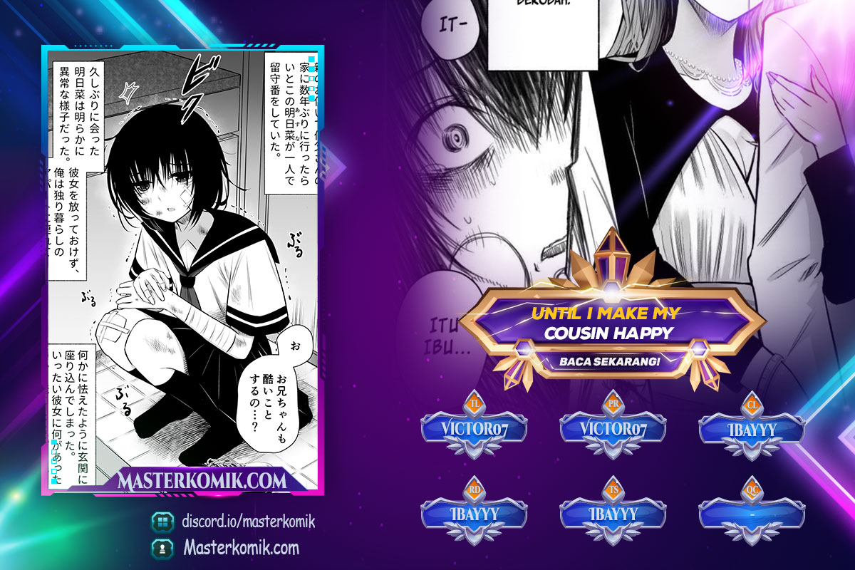 Until I Make My Cousin Happy Chapter 15 Bahasa Indonesia